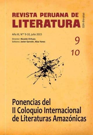 Revista Peruana de Literatura - 1
 
