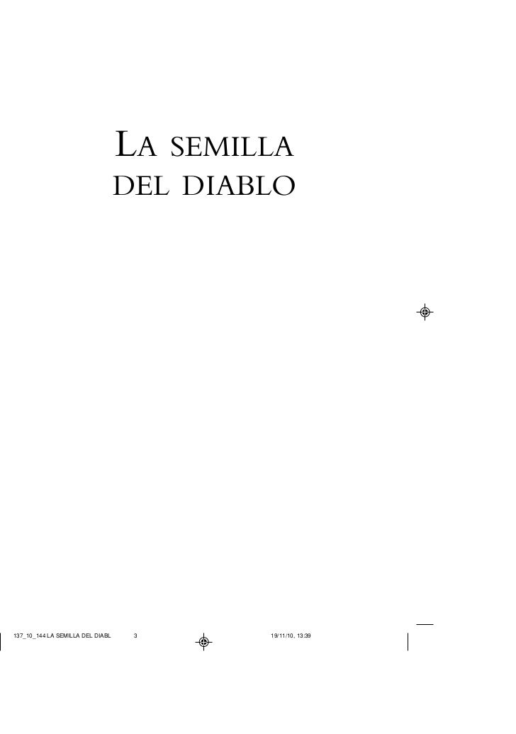 LA SEMILLADEL DIABLO     —3— 