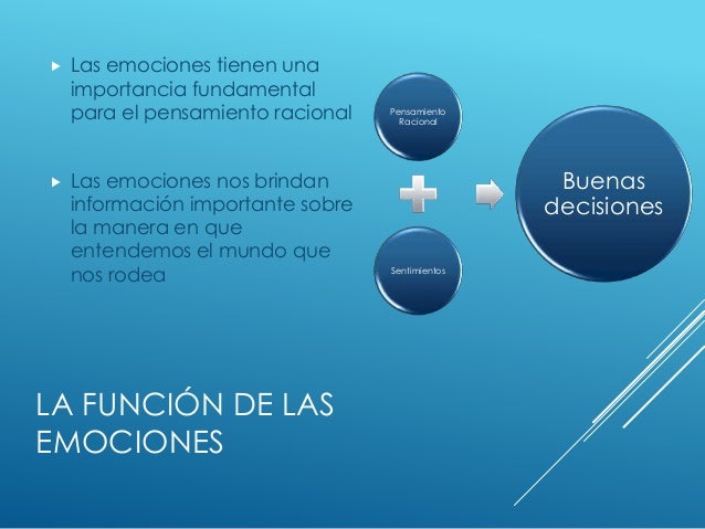 Las Emociones Y Los Estados De Animo