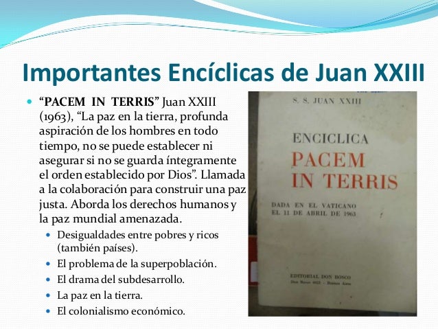 Las Encíclicas más importantes de Juan XXIII