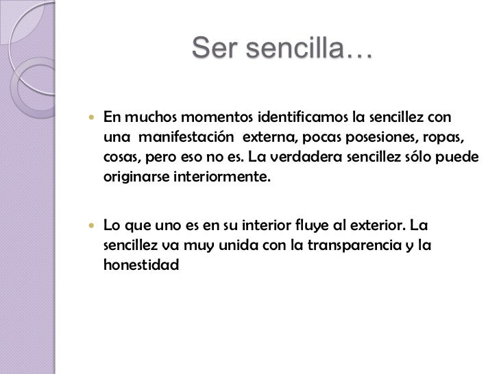 Con Esa Sencillez Que Te Caracteriza es.slideshare.net