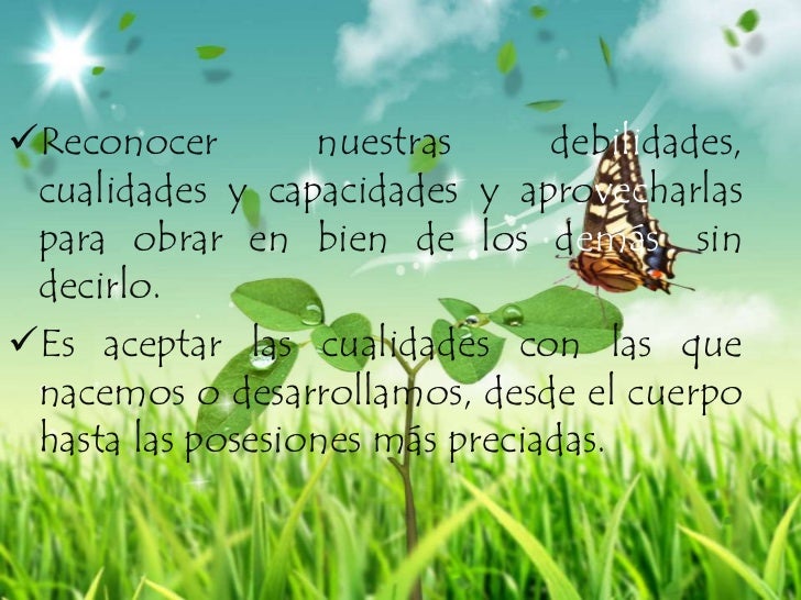 La Sencillez Y La Humildad