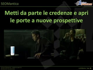 Google PageRank + TrustRank - BadRank