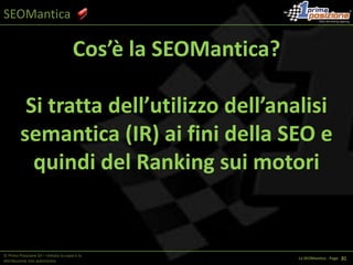 Qualità dei backlinks ricevuti