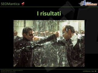 SEOManticaTF/IDF (Term Frequency / Inverse Document Frequency)L’evoluzione TF/IDF - ESEMPIOTesto = parole totali 1.000