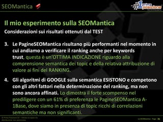 Analizza le relazioni fra insiemi di documenti e le condizioni in essi contenuti 