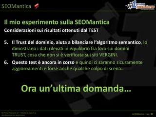 Produce un insieme di concetti  correlati ai documenti e ai termini utilizzati