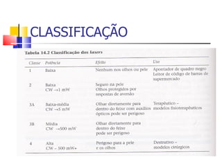CLASSIFICAÇÃO 