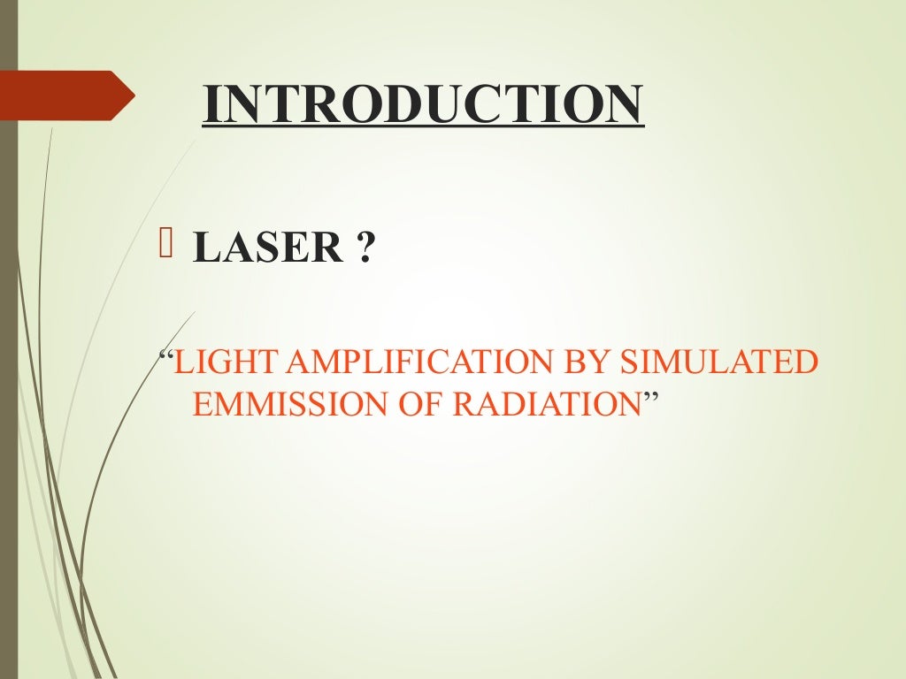 Laser communication