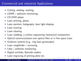 Laser ii 3 ppt | PDF