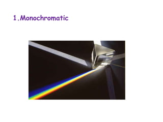 1.Monochromatic
 