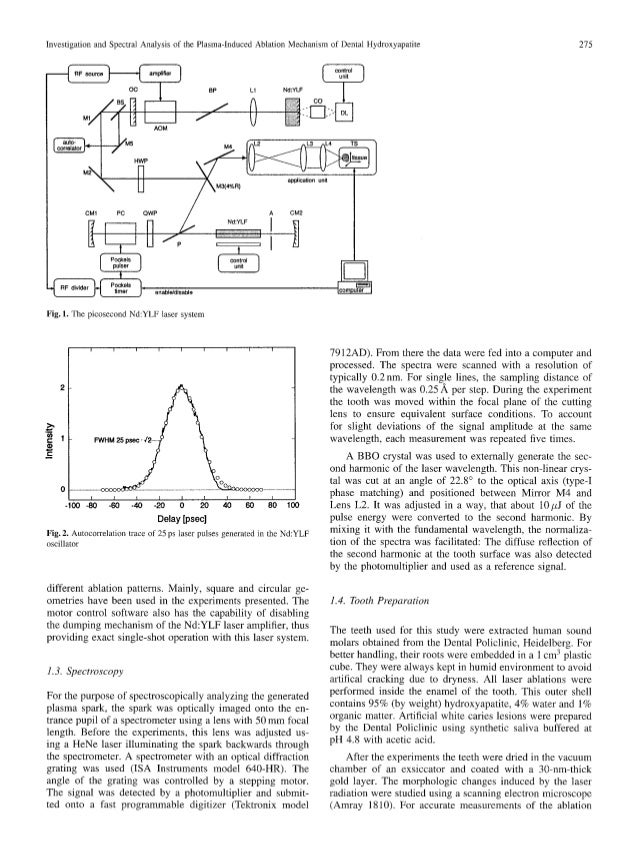 Laser ablation depth
