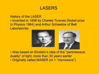 Laser and Fiber Optics notes for Engineering.ppt