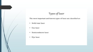 Laser and its application