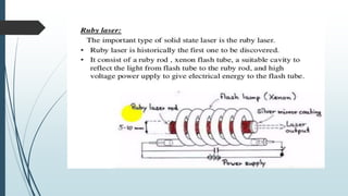 Laser and its application