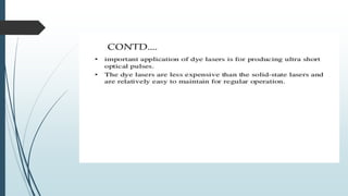 Laser and its application