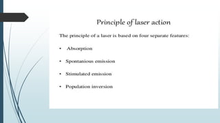 Laser and its application