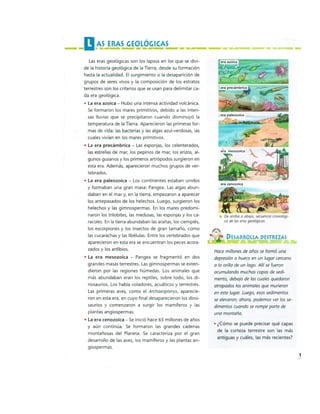 Las eras geològicas