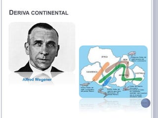 DERIVA CONTINENTAL
Alfred Wegener
 