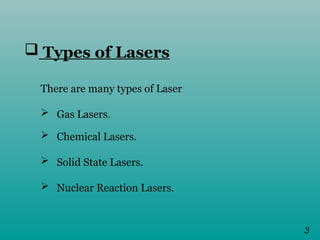 Many Lasers Presentation on Different Laser Cutting.ppt