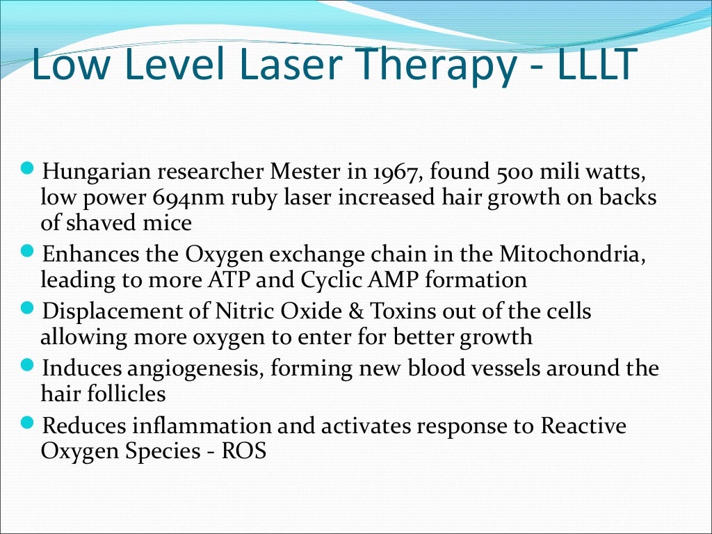 Low Level Laser Therapy LLLT