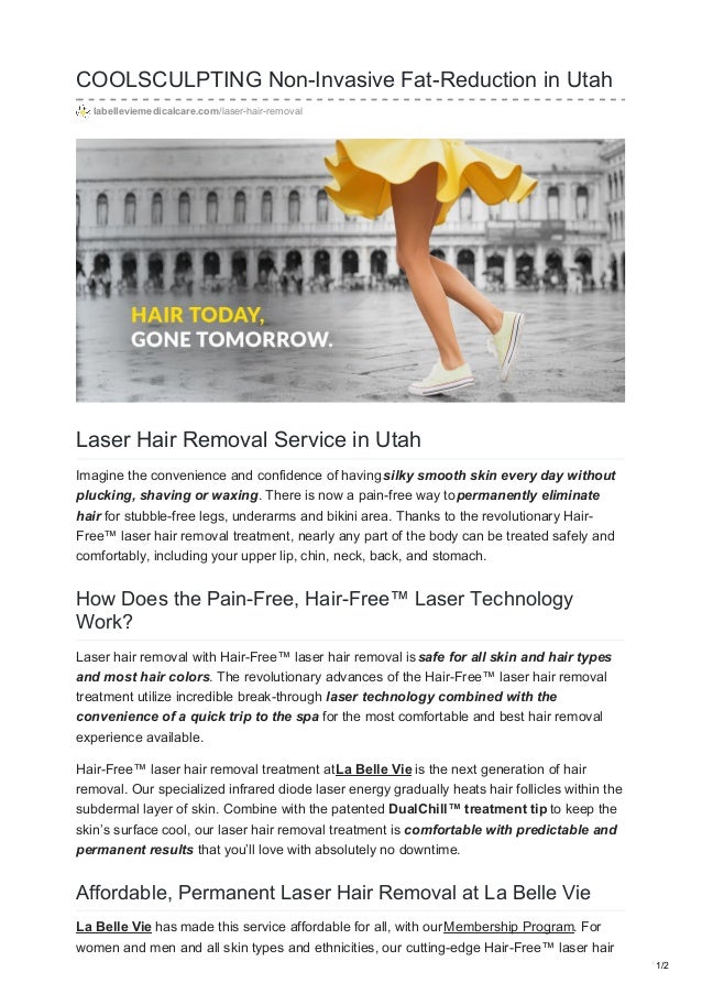 Laser Hair Removal Service In Utah