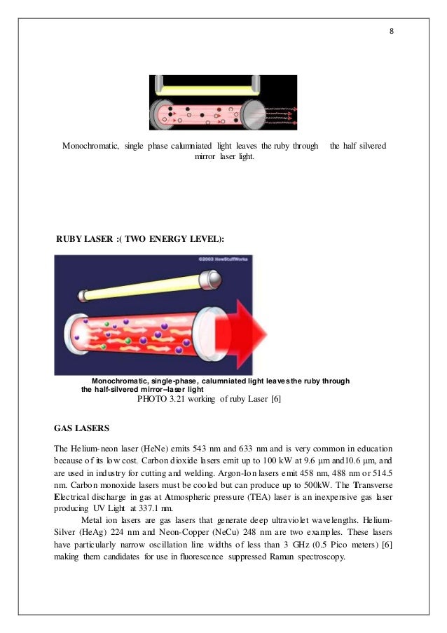 Laser ignition report