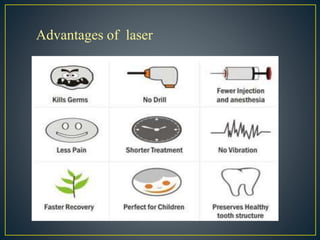 Advantages of laser
