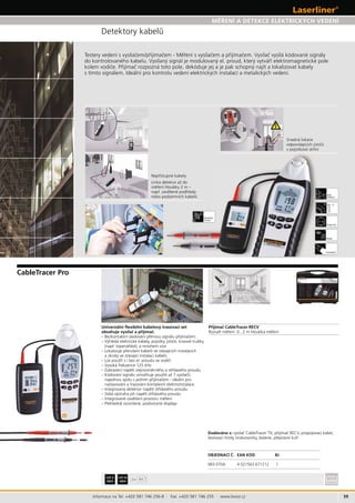 39
083.070A 4 021563 671212 1
CAT II
300V
CAT III
300V
Informace na Tel: +420 581 746 256-8 · Fax: +420 581 746 255 · www.levior.cz
 