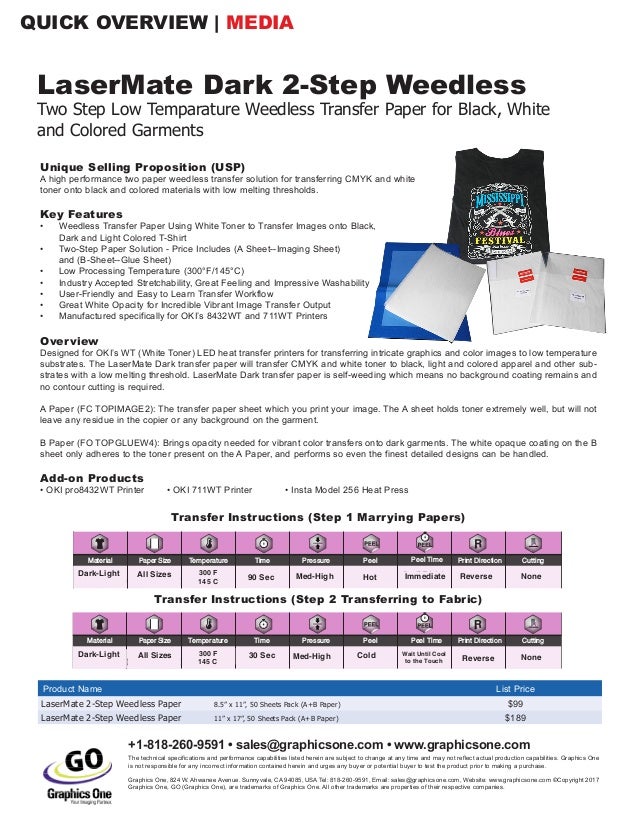 oki heat transfer paper