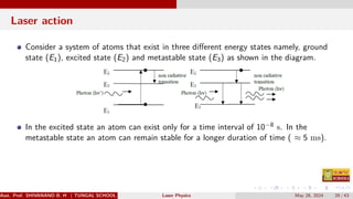 Laser physics for BSc students and engineering | PDF