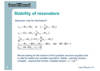 Laser_physics_16.pdf for the graduation and post graduation students | PDF