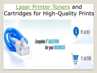 Laser Printer Toners and Cartridges for High-Quality Prints 