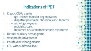 Capalliry Pdt Lasers in ophthalmology | PPTX