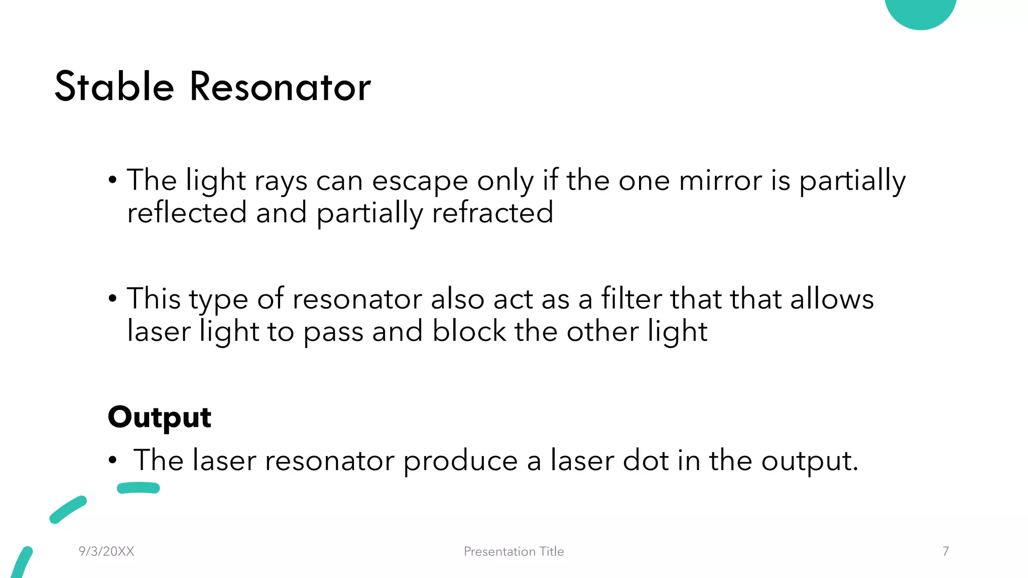 Stable and Unstable Resonator , Double Hetero Structure Lasers and Gas ...