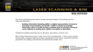 Laser scanning & bim for building documentation | PPTX