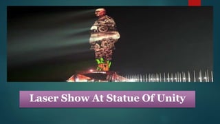 Laser Show At Statue Of Unity
 