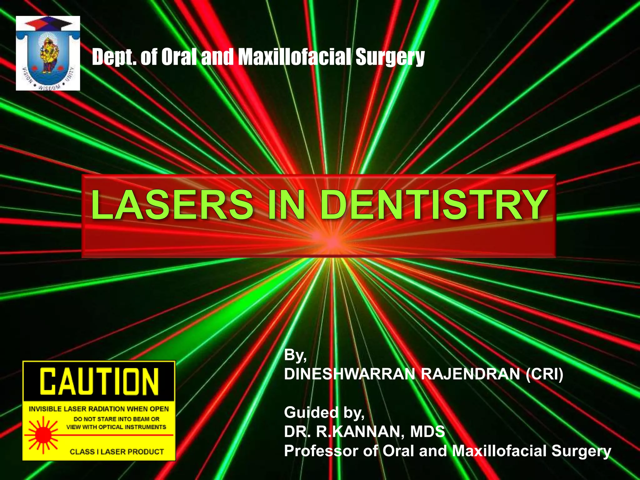 Lasers in Dentistry PPT