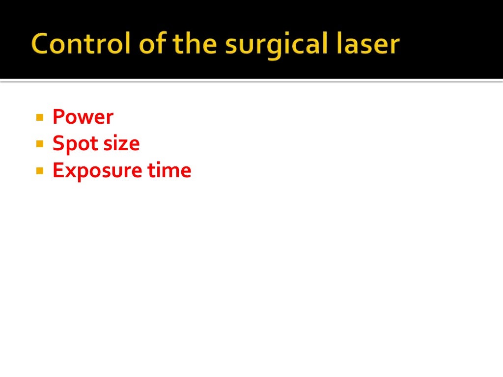 Laser in ENT