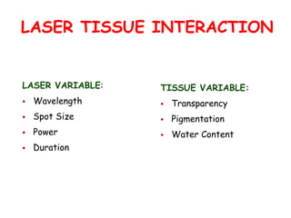 Lasers in ophthalmology - Dr. Parag Apte | PPTX
