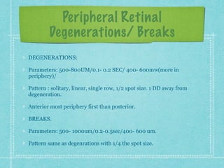 LASERS IN RETINA | PDF