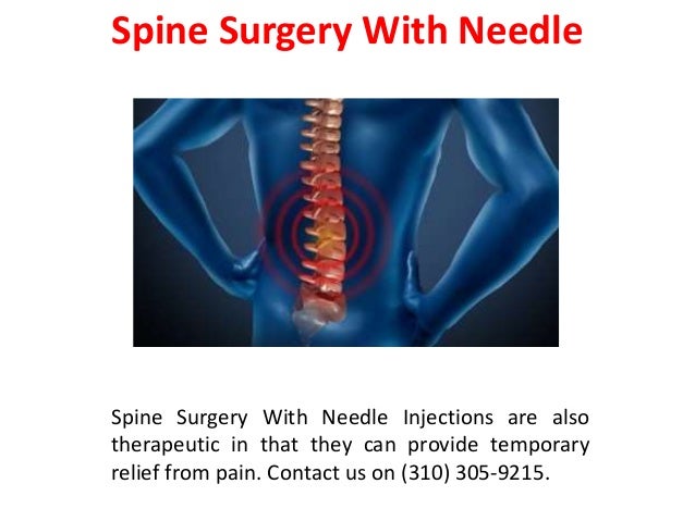 Disc Laser Spine Surgery