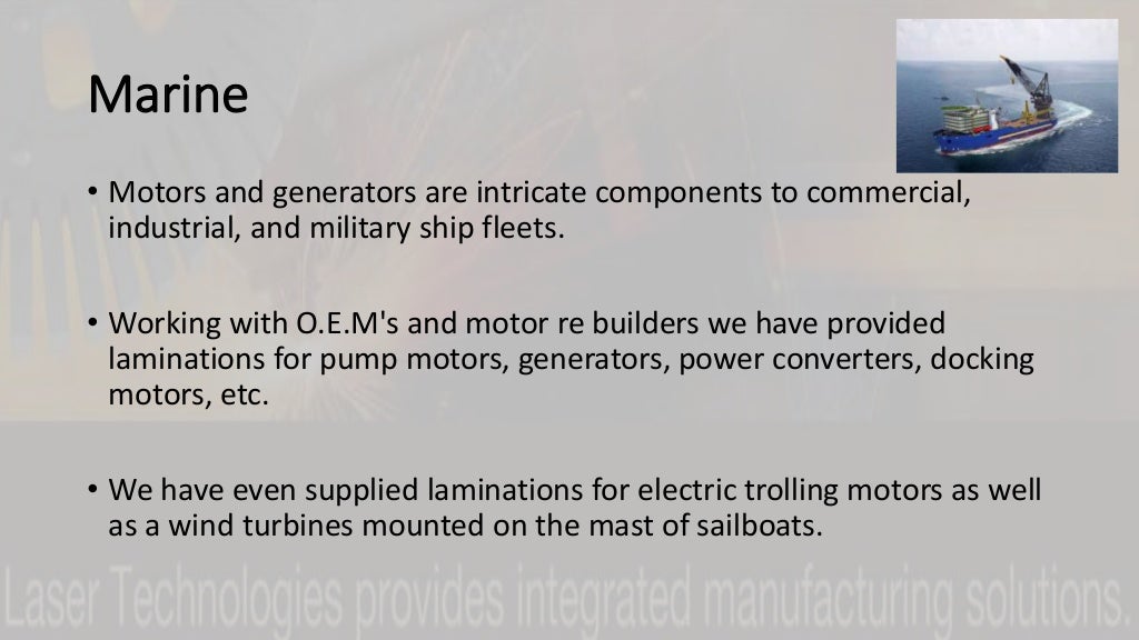 Laser Technologies, Inc Serving The Worlds Most Advanced Industries and Markets