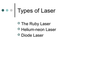 Heliumruby Laser therapy and it's relative information | PPTX