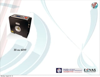 30 ou 60W
Monday, August 24, 15
 