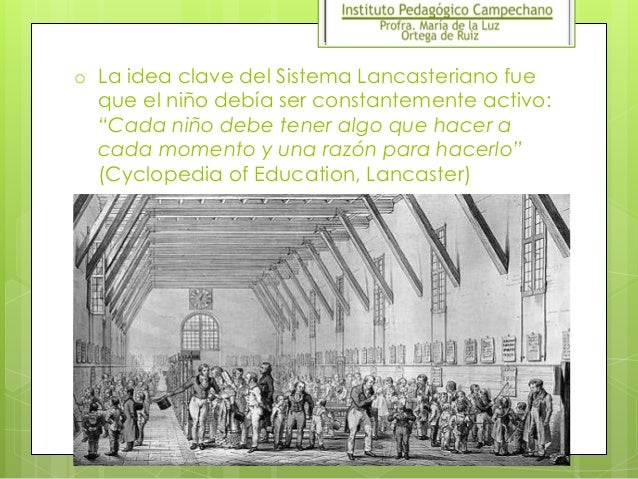 Las escuelas lancasterianas en la ciudad de méxico