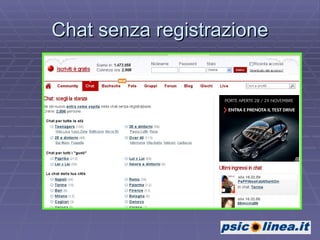 Chat senza registrazione 