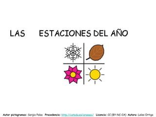 Autor pictogramas: Sergio Palao Procedencia: http://catedu.es/arasaac/ Licencia: CC (BY-NC-CA) Autora: Leles Ortiga
 
