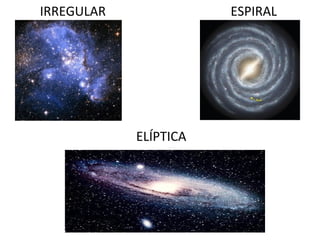 IRREGULAR ESPIRAL
ELÍPTICA