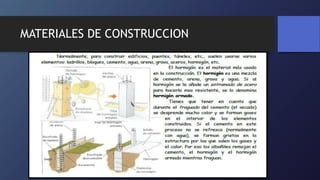 MATERIALES DE CONSTRUCCION
 